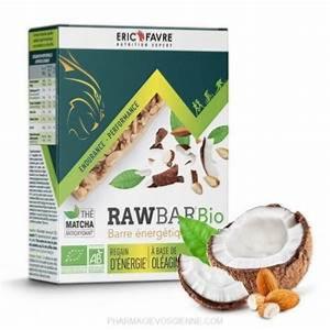 RAWBAR Bio barre de l'effort 100% naturelle eric favre - 6 barres