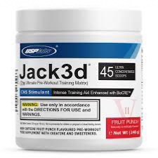 Jack 3d USP Labs pré workout